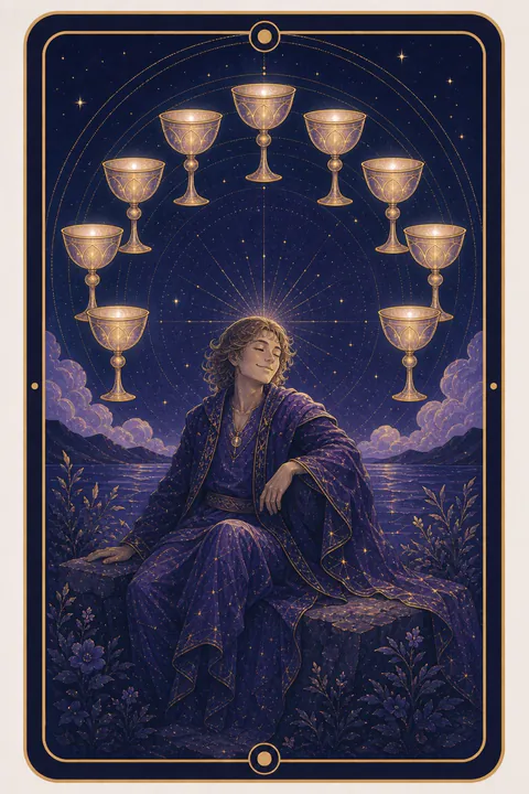 Nine of Cups