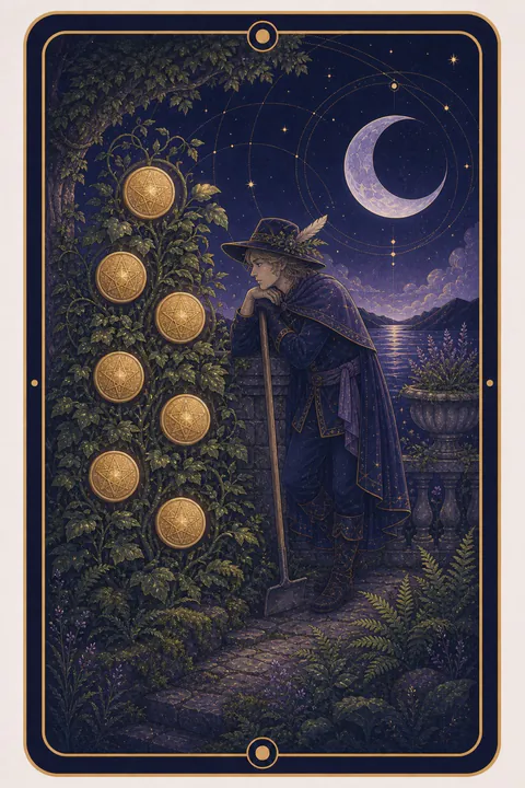 Seven of Pentacles