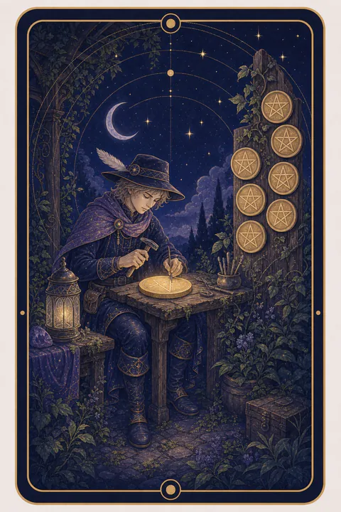 Eight of Pentacles