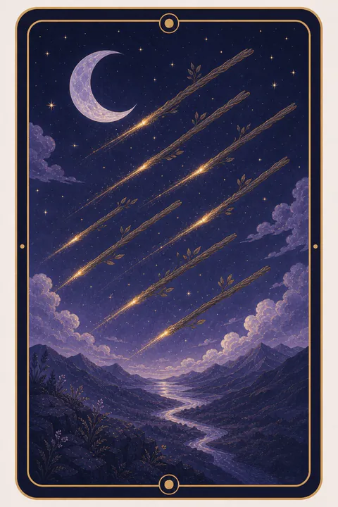 Eight of Wands
